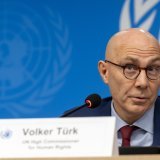 Le haut commissaire de l'ONU aux droits de l'homme Volker Türk demande aux autorités des efforts pour une élection présidentielle équitable au Cameroun (archives). KEYSTONE/SALVATORE DI NOLFI